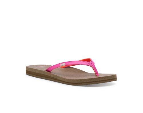 Sandale Sanuk Yoga Joy Femme - Rose WTQOJL456